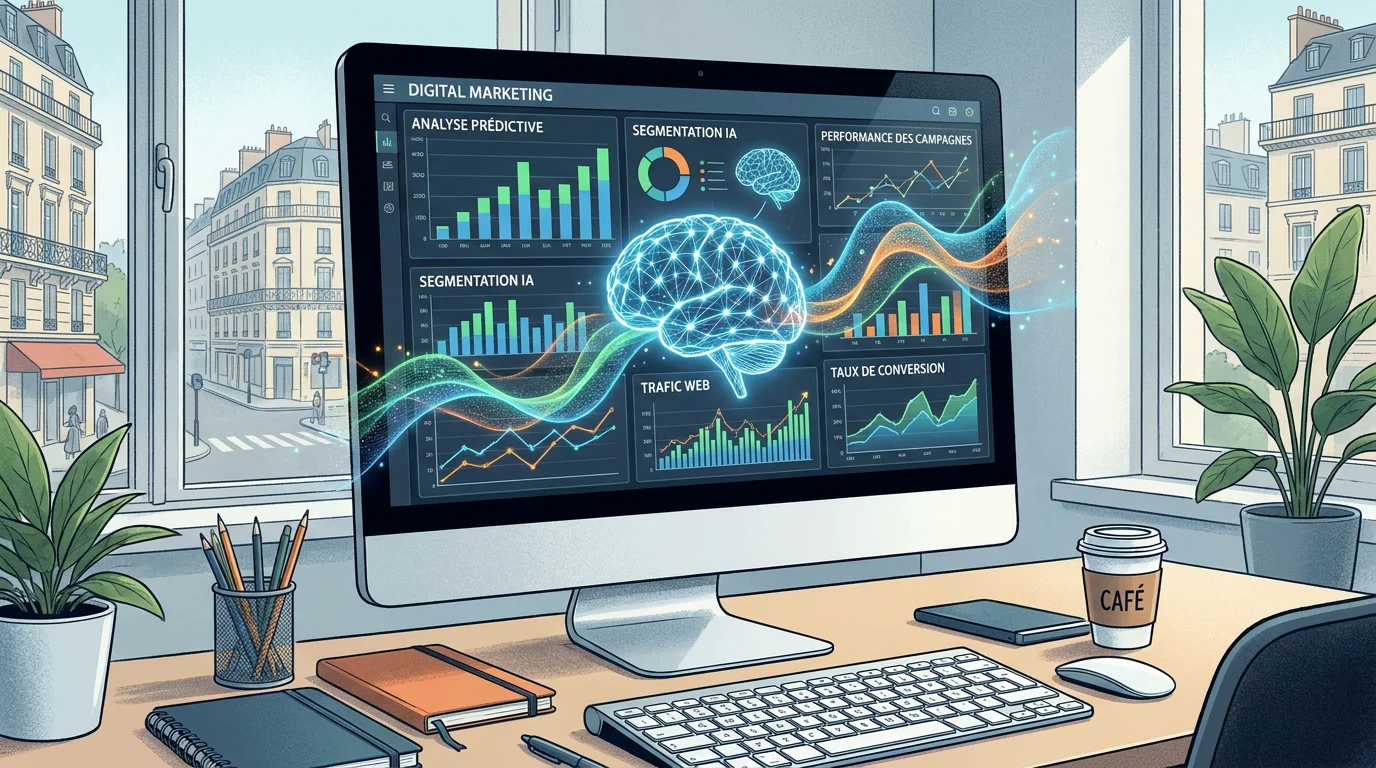 Convergence entre intelligence artificielle et pilotage de la stratégie de marketing digital